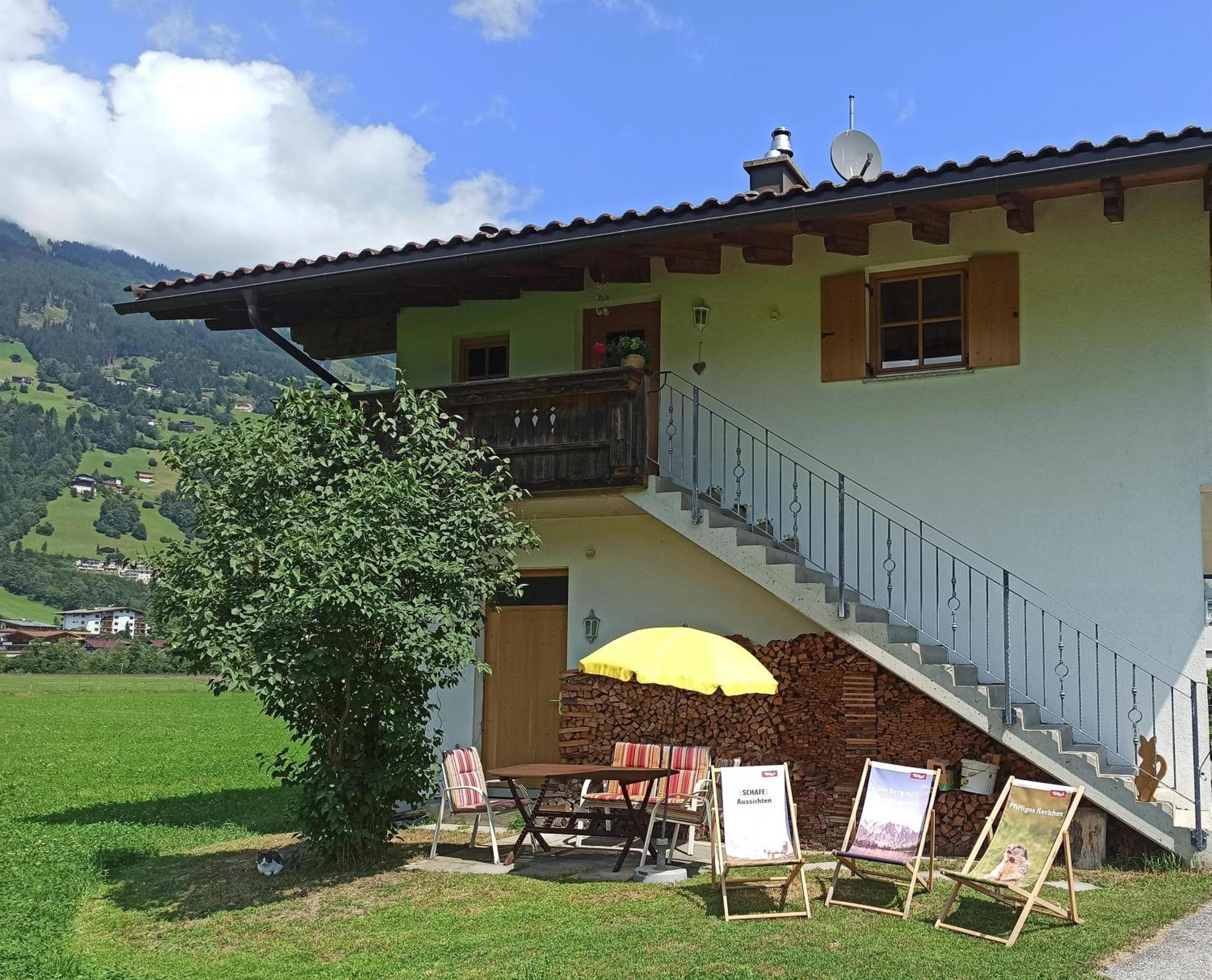 Ferienwohnung Zillertaler Alpenblick Zell am Ziller Exteriör bild